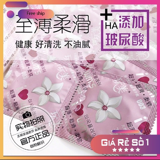 [Dùng thử] 10 Bao cao su. Hàng nội địa Trung Quốc -nhiều gel, siêu mỏng , dễ rửa
