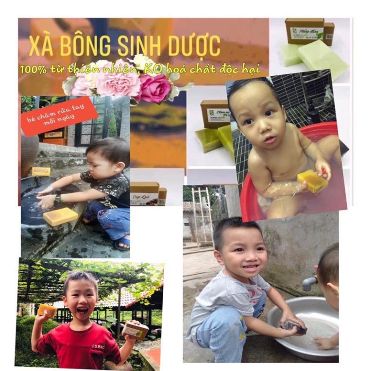 Xà Bông Sinh Dược Nhiên Nhiên 100gr, Xà Bông Mướp Đắng, Nghệ Mật Ong, Sả Chanh, Chùm Ngây Trà Xanh, Tía Tô | BigBuy360 - bigbuy360.vn