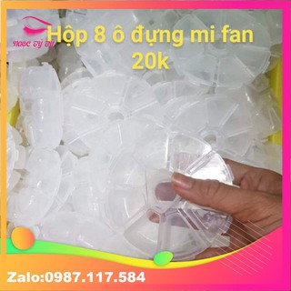 Hộp 8 ô đựng mi fan