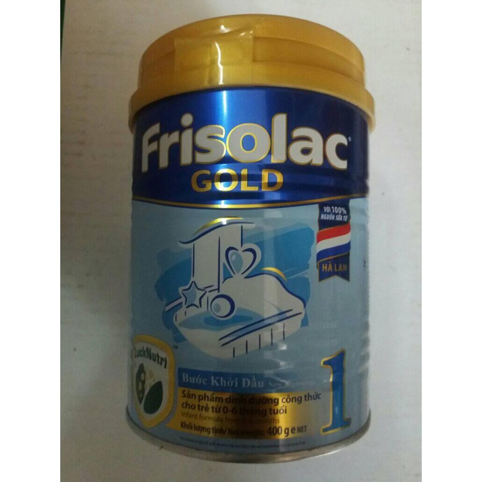 Sữa FRISOLAC 1-400G cho trẻ 0-6 tháng (date 2021)