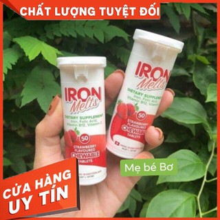 Viên sắt ngậm bổ máu iron melts - 50v