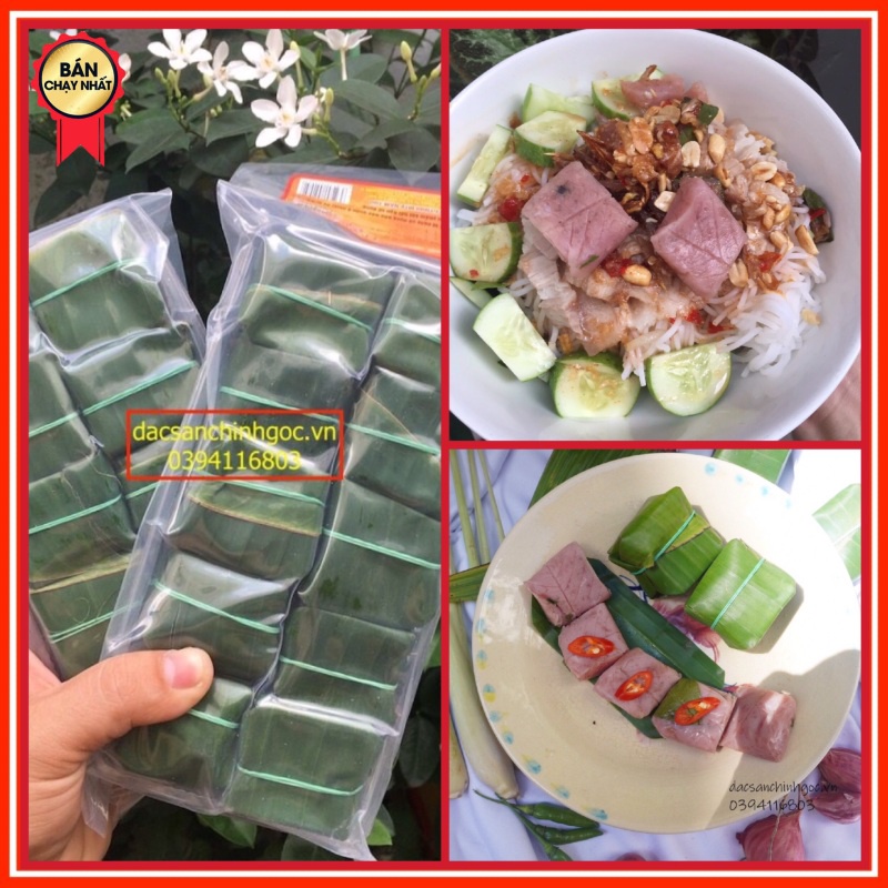 Nem chua 🚚 FREESHIP 🚚 nem chua Bình Định thương hiệu Năm thu, 150g/10 chiếc, thơm ngon, giá ưu đãi