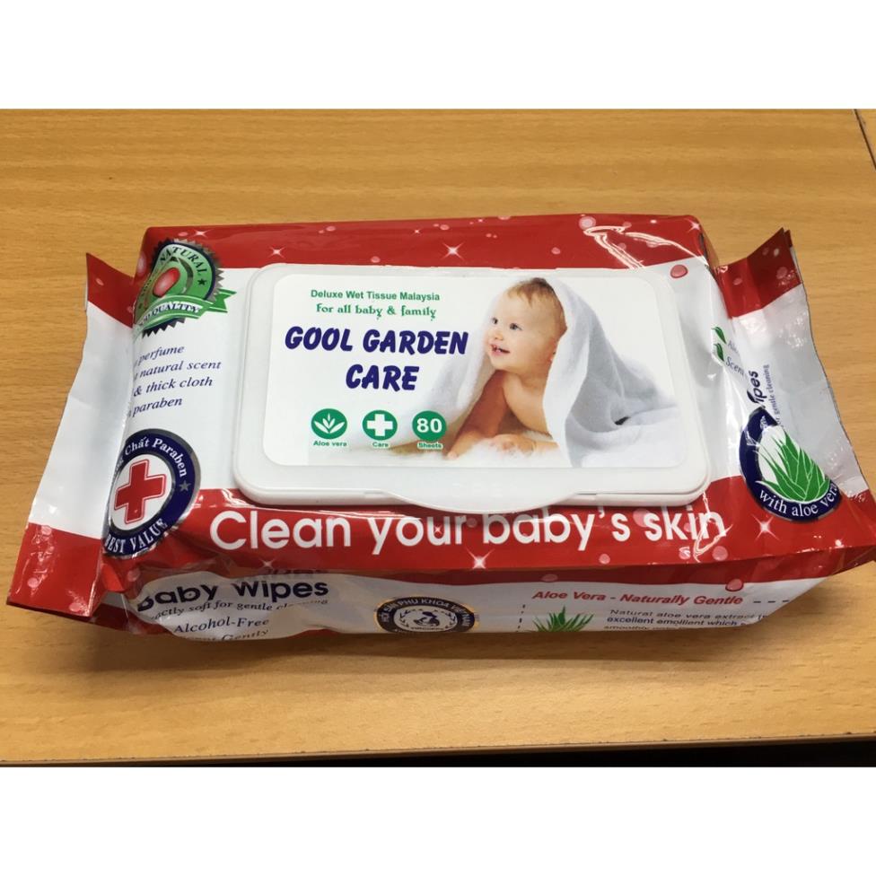 Khăn giấy ướt Gool Garden Care Baby Wipes