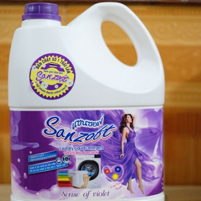 Nước giặt sanzoot thái lan can cao cấp 3.5 lít