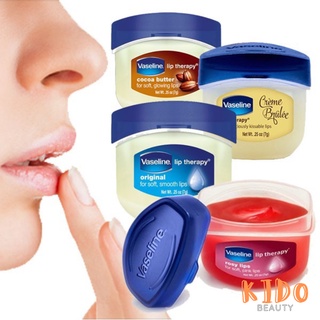 Son dưỡng môi Vaseline Lip Therapy Rosy Lips/Therapy Original/Original Protection/cocoa butter hàng Mỹ