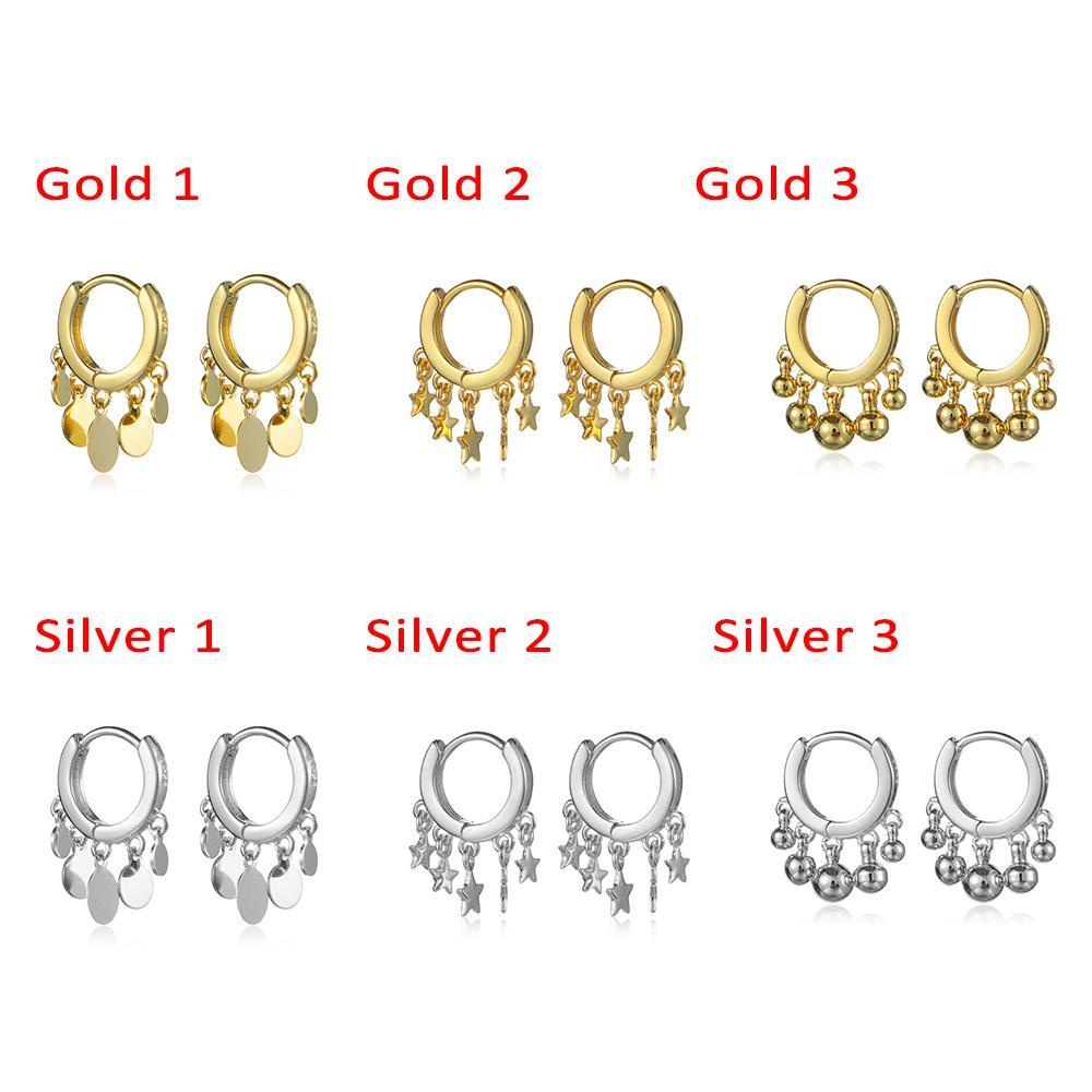 Khuyên Tai Hình Tròn Đơn Giản|Khuyên Tai Thiết Kế Độc Đáo Thời Trang