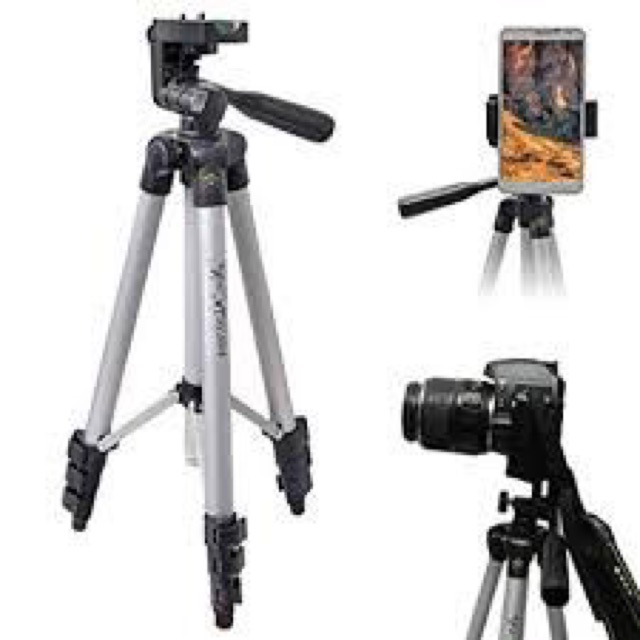 Bộ giá đỡ điện thoại, máy ảnh tripod 3110 ( Tặng kẹp Điện thoại)