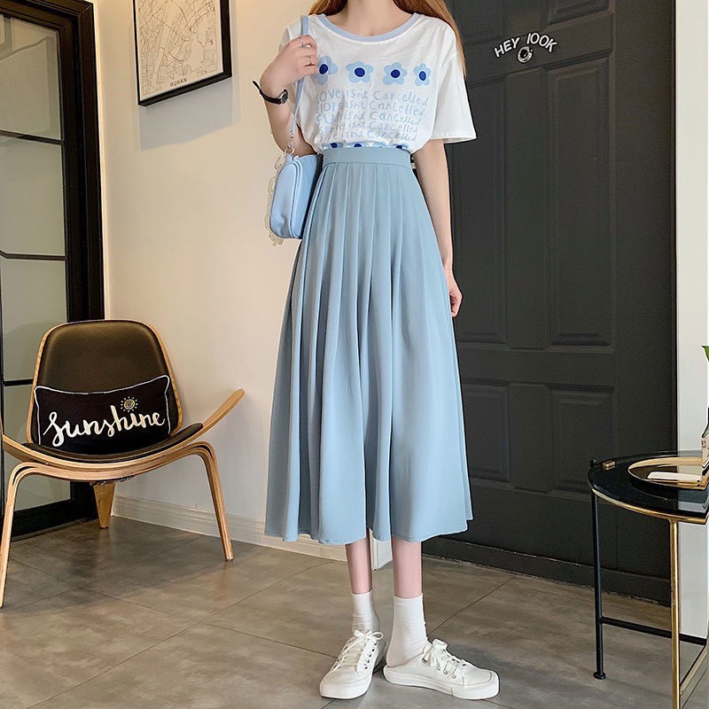 Chân Váy Dài Xếp Ly Khoác Sườn | Smide Clothing