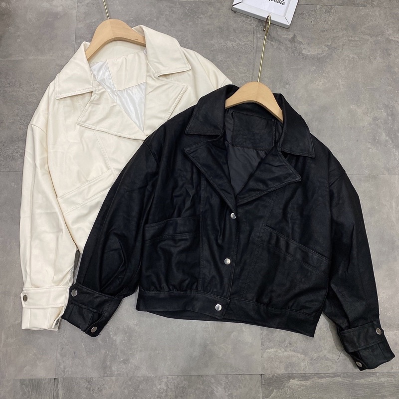 Áo Khoác Da 2 Lớp Cá Tính Có Ảnh Thật Kèm Video | BigBuy360 - bigbuy360.vn