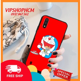 Ốp lưng SamSung A6 Plus/ A7/ A7 2016/ A7 2017/ A7 2018 Hình Doremon Vui Nhộn - viền TPU dẻo
