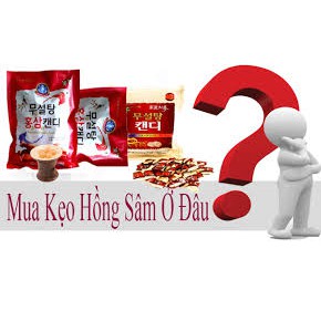 Kẹo sâm không đường hàn quốc 500g