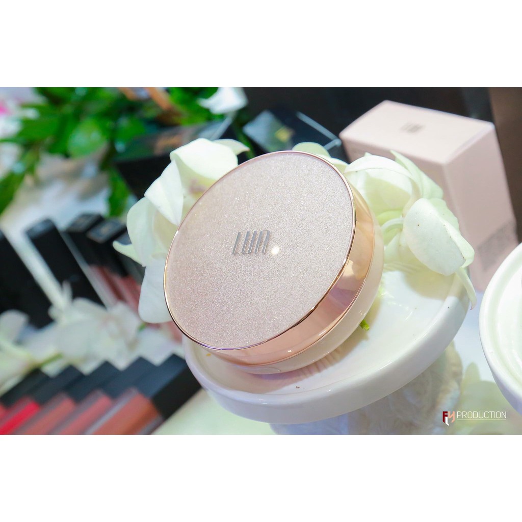 Phấn Nước trang Điểm Hàn Quốc Dành Cho Da Ngâm (LUA PINK AURA CUSHION) _ Hộp Màu Hồng