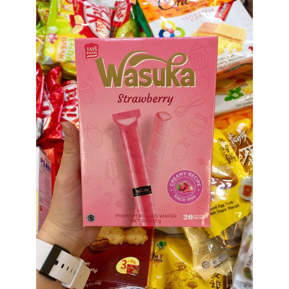 Bánh quế Wasuka Hộp 240G