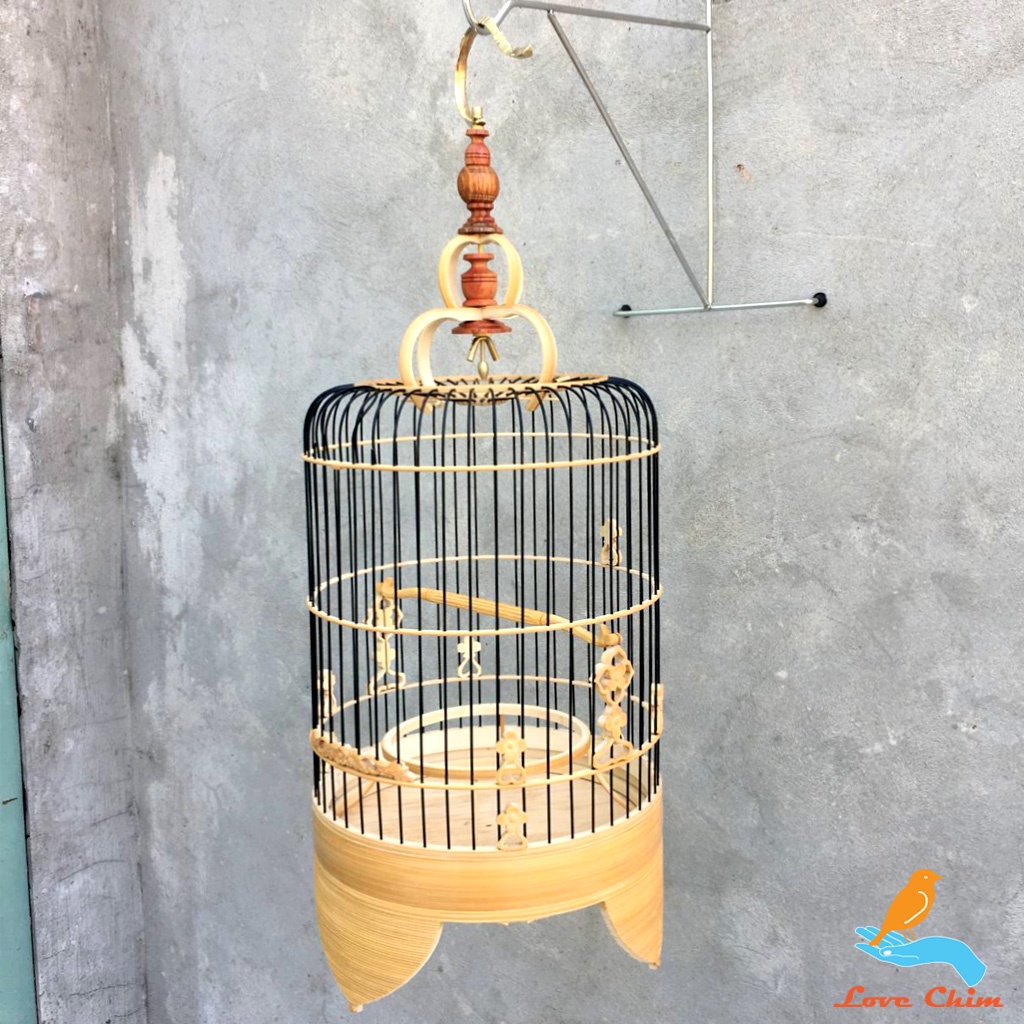 Lồng chim Khuyên hắc trúc , lồng nuôi chim khuyên, chim hút mật, chim sâu đẹp LOVECHIM