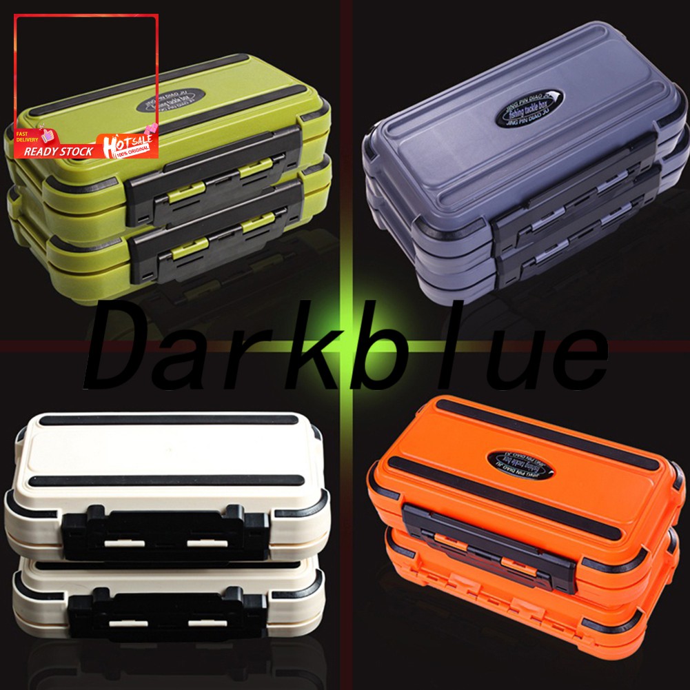 ≈YJ≈Portable 24 Compartments Double Layer Fishing Lure Tackle Plastic Storage Box