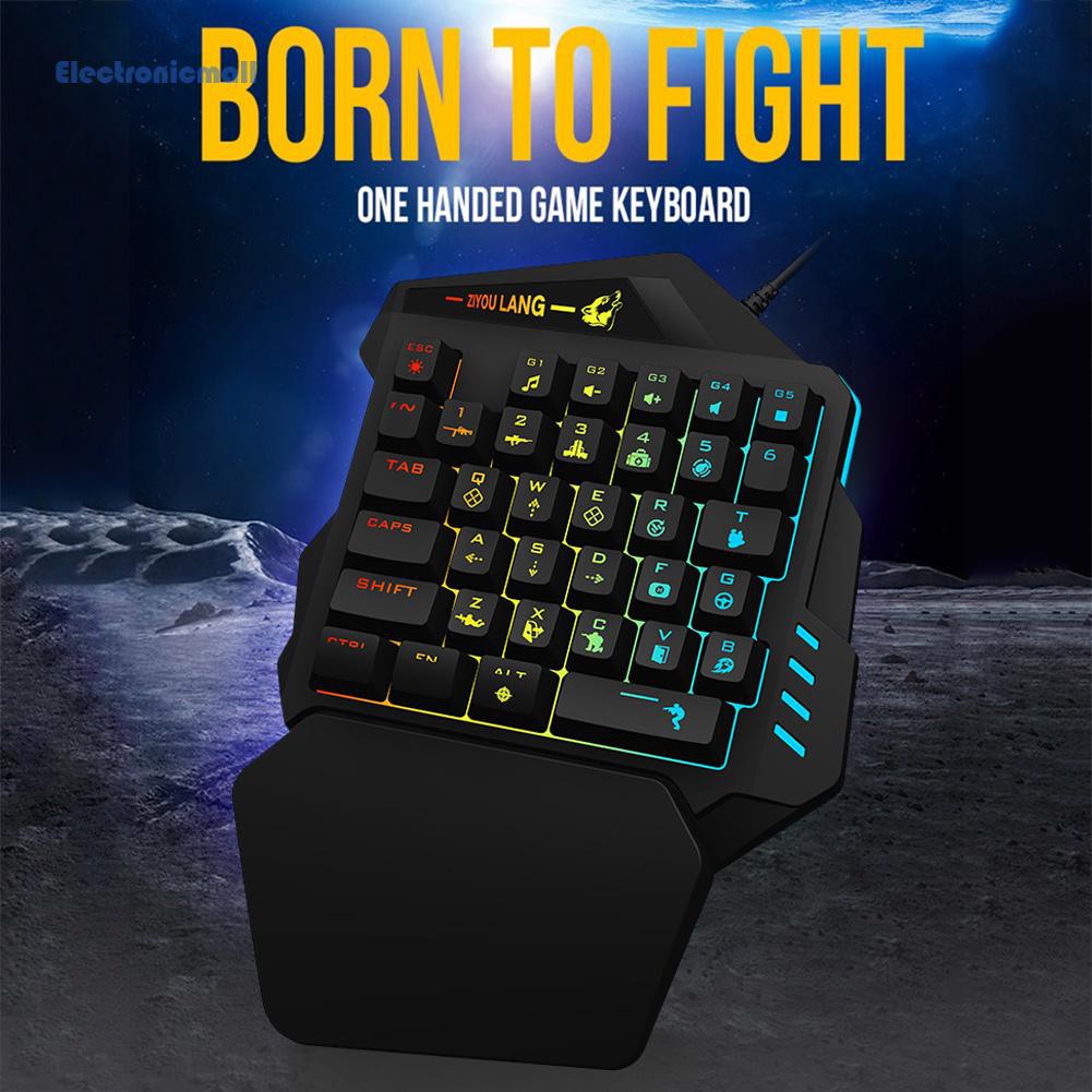 Bàn Phím Điện Tử K13 Usb Có Đèn Led Cho Chơi Game Pubg Mobile
