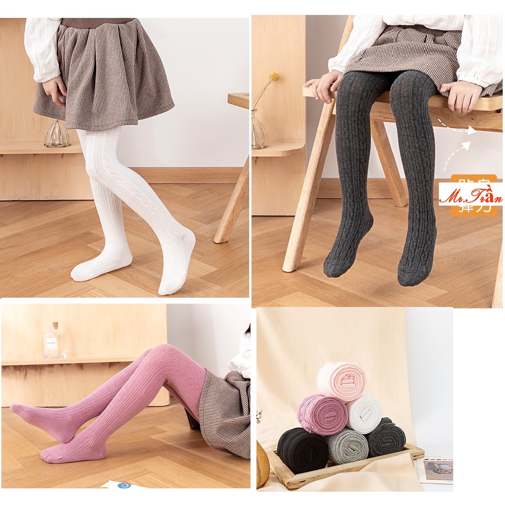 Quần tất liền bàn chân ấm áp cho bé mặc thu đông- Now liền bàn cho bé từ 0-2 tuổi