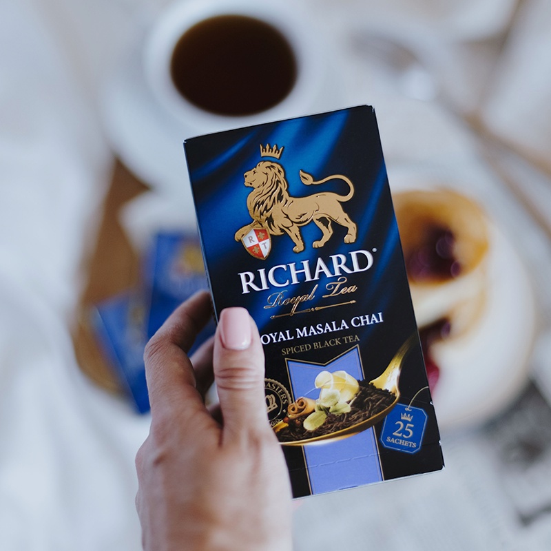 Trà Chai Ấn Độ - Richard Royal Masala Chai Hộp Giấy 50Gr