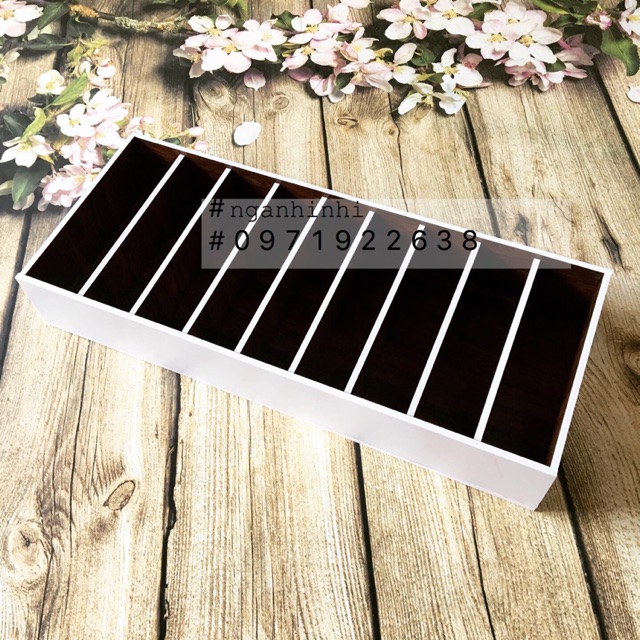 Khay đựng tiền thu ngân 9 ngăn dài 40cm