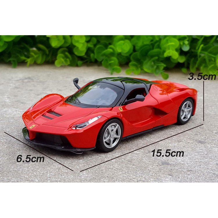 MÔ HÌNH XE Ô TÔ Ferrari LaFerrari | Double Horses tỷ lệ 1:32 FullBox Màu Đỏ