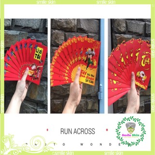 100 bao lixi tết nhiều mẫu như hình