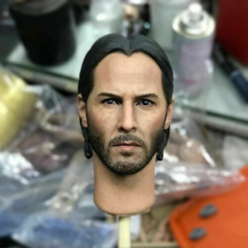Mô Hình Điêu Khắc Đầu Nhân Vật John Wick Tỉ Lệ 1 / 6 12 "
