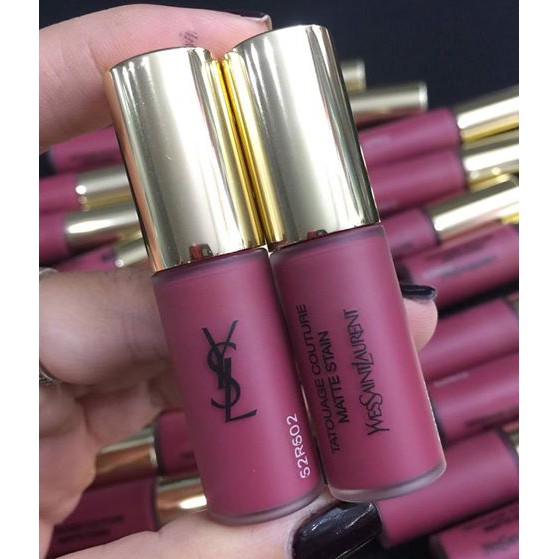 Son YSL Tatouage Couture Liquid Matte Lip Stain #minisize 3ml (bằng nửa fullsize nha)