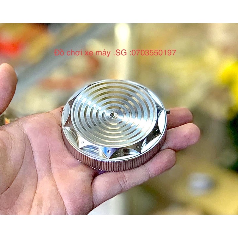 Chụp nắp xăng Salaya Full inox 304 cho các dòng xe
