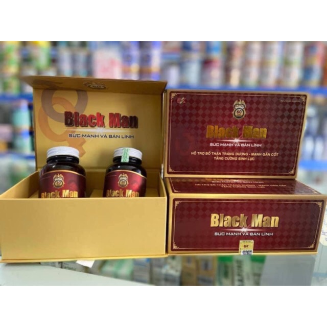 Black Man - Tăng Cường Sinh Lý , Khiến mỗi cuộc yêu trở lên mãnh liệt