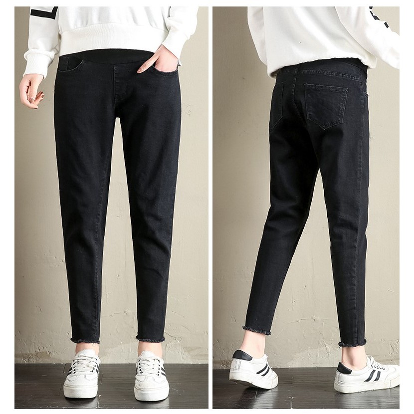 Quần Bầu Xinh Quần Jean Bầu BAGGY JEAN BẦU Q146