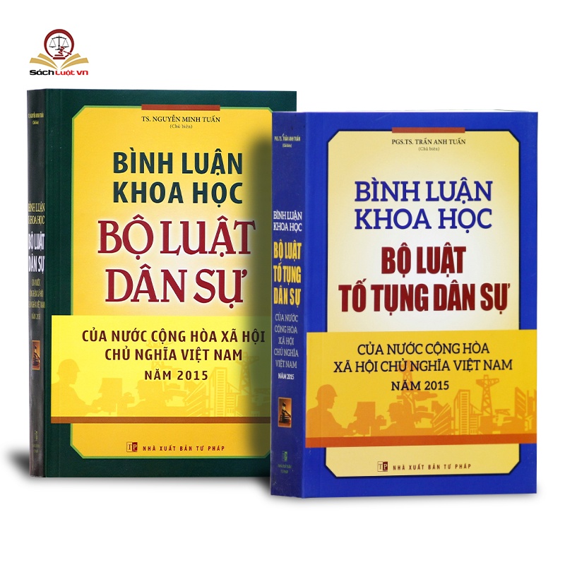 Sách - Combo Bình luận khoa học Bộ luật dân sự và Bình luận khoa học Bộ