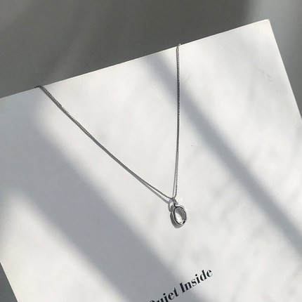 vòng cổ Mặt Hình Học Độc Đáo Phong Cách Hàn Quốc