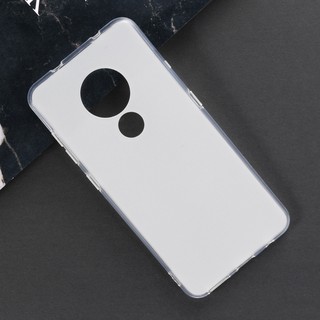 Ốp lưng Nokia 7.2 mới nhất - Ốp lưng silicon dẻo trắng mờ chất liệu cao cấp không bai giãn ôm khít máy