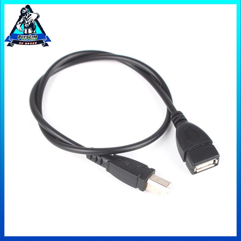 [Fitslim] Trendy USB 2.0 Type A Female to USB B Male Scanner Printer Adapter Cable