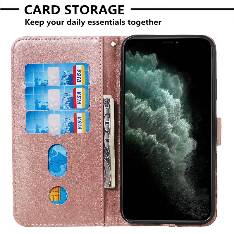 Bao da Pu điện thoại nắp lật cho Iphone 11 Pro XS Max XR X 6 6s 7 8 Plus | BigBuy360 - bigbuy360.vn