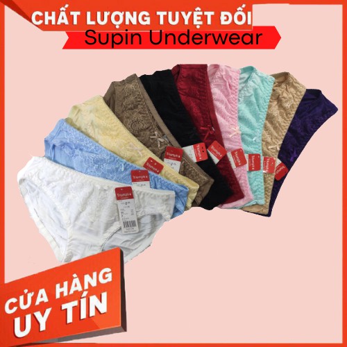 Quần lót nữ coton phối ren cực mát