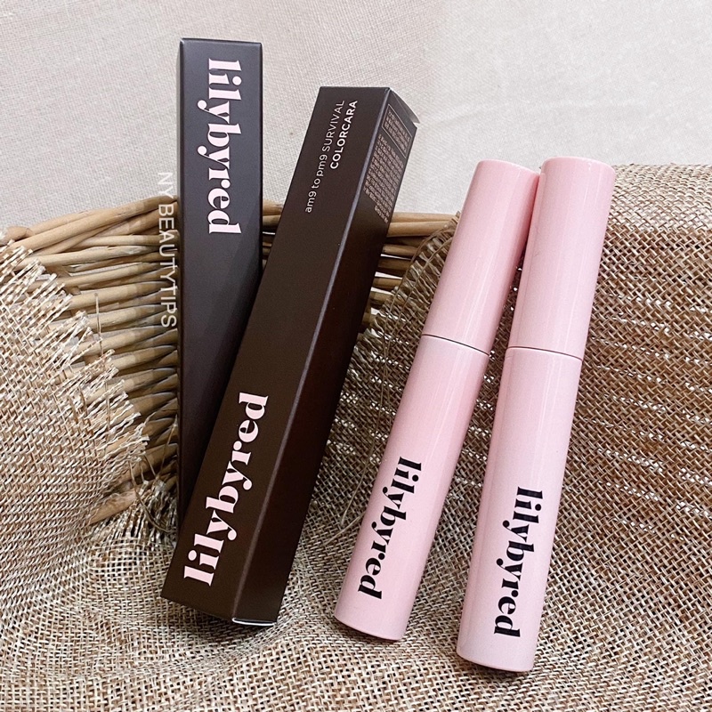Mascara Lilybyred ap9 to pm9 Survival Colorcara dày mi dài mi chống nước