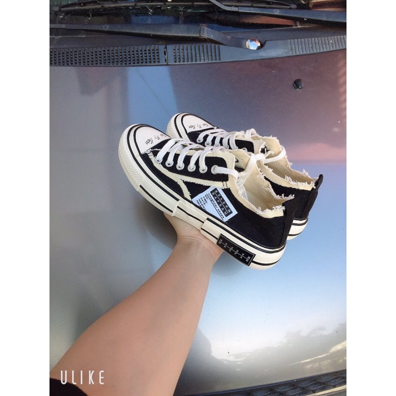 Giày thể thao nữ , sneaker phiên bản mới kiểu rách cá tính năng động - CT286