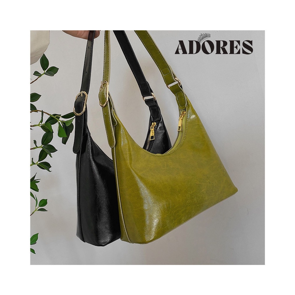 Túi xách nữ công sở kẹp nách dáng thuyền da trơn thời trang B8