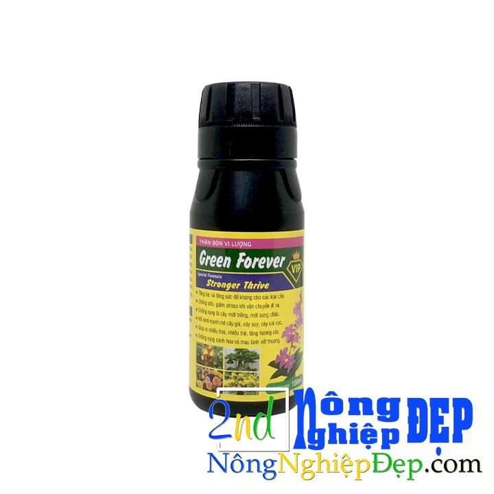Phân Bón Vi lượng Green Forever - Chai 100ml Stronger Thrive