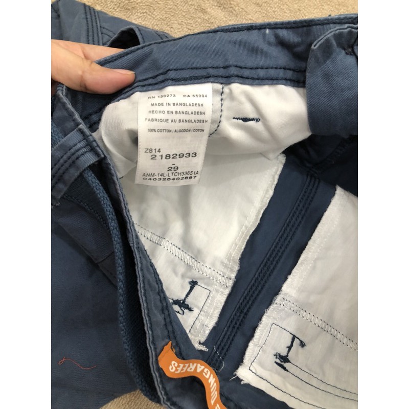 Short kaki size 29 vợt sale rẻ