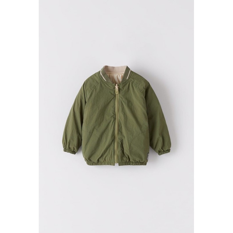 Áo phao bomber Zara 2 mặt dư xịn