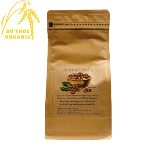 Cà phê Robusta Hảo Hạng Vườn rừng DAKLAK