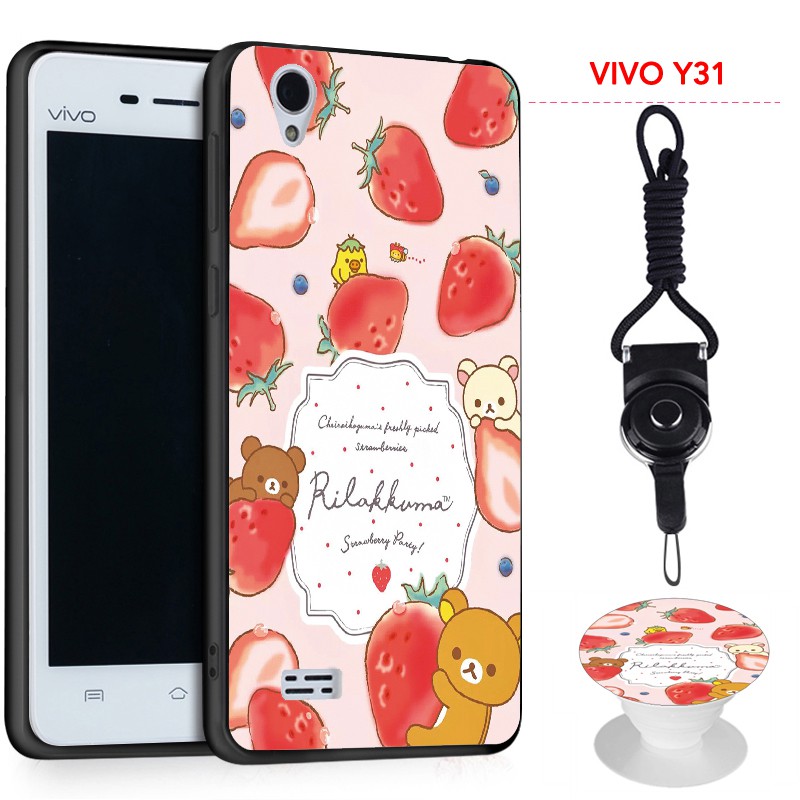 Ốp điện thoại silica dẻo cho máy VIVO Y31 2016 4.7 inch
