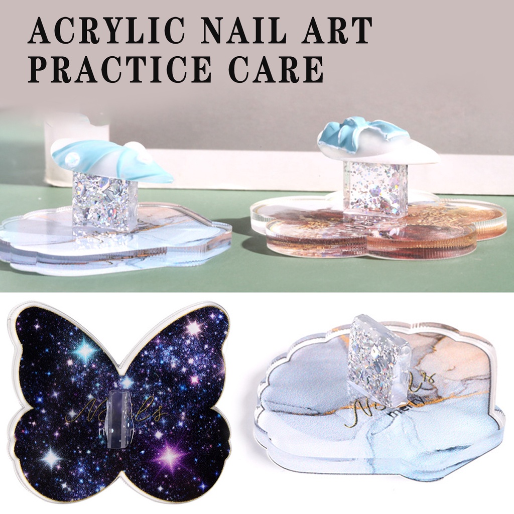 Giá Đỡ Trưng Bày Móng Tay Bằng Acrylic Đa Chức Năng Dành Cho Nữ