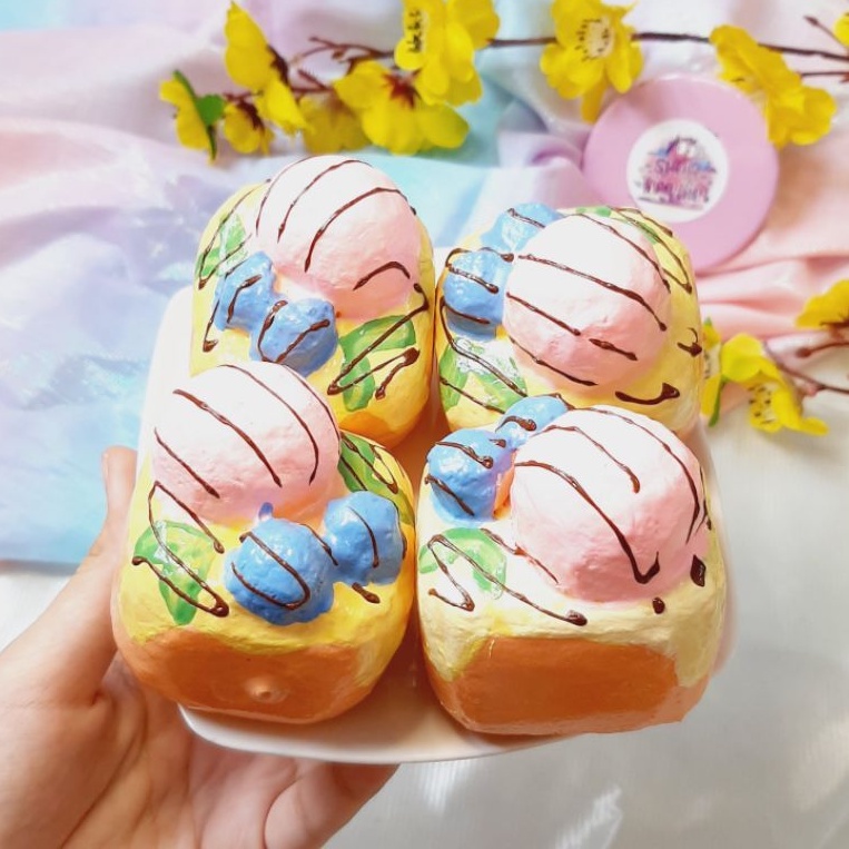 Đồ chơi squishy handmade BÁNH KEM CHẢY giá rẻ bền đẹp chất [ Shop Thảo Tâm]