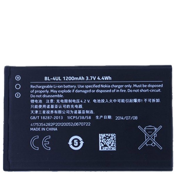 Pin Nokia 230, Nokia 3310 2017, Nokia 225 (BL-4UL)_Dung Lượng 1200mAh