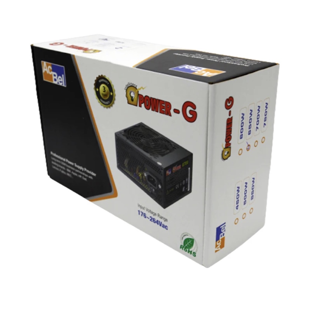 Nguồn máy tính ACBEL IPOWER G650W- Hàng chính hãng