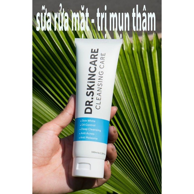 Sữa rửa mặt dr skincare