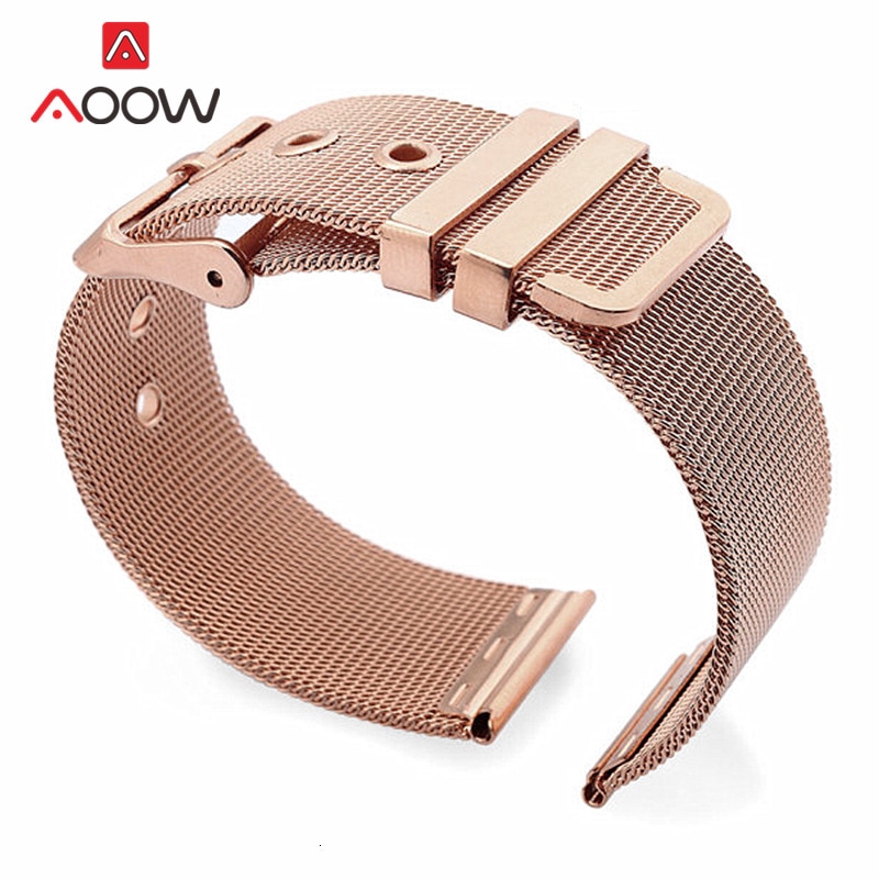 Dây Đeo Đồng Hồ Bằng Thép Không Gỉ 18mm 20mm 22mm 24mm Chất Lượng Cao